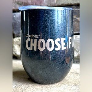 Carnival Cruise - “Choose Fun” Tumbler with lid